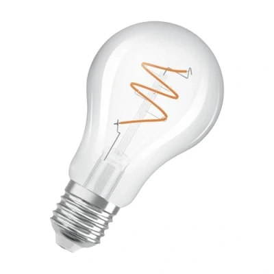 Imagen de OSRAM LED Vintage E27 4,6W 2.200K Filamento en espiral claro atenuable