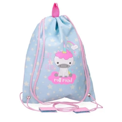 Imagen de Roll Road I Am a Unicorn Bolsa de Merienda Azul 27x34 cms Poliéster