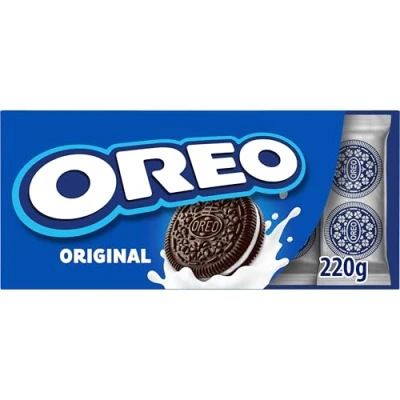 Imagen de Oreo Original Galletas de Cacao Rellenas Crema Sabor Vainilla 220g Caja con 5 Paquetes