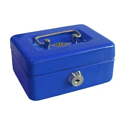 Imagen de Wedo 144003 Caja de caudales, hucha infantil, color azul