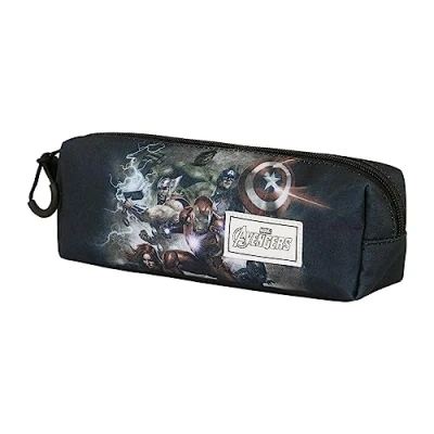 Imagen de Marvel Los Vengadores Troupe Estuche Portatodo Cuadrado FAN 2.0, Verde, 21 x 8 cm