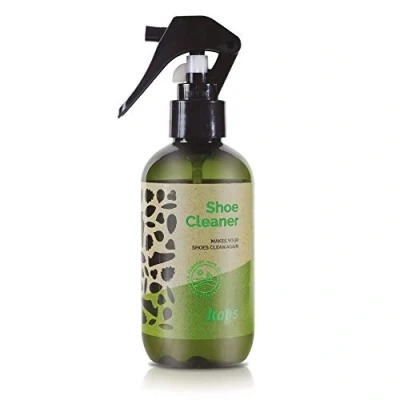 Imagen de Kaps Shoe Cleaner Líquido Limpiador de Base Vegetal Ecológico y Biodegradable para Calzado Accesorios Zapatos Cuero Tela 200ml Hecho en Europa