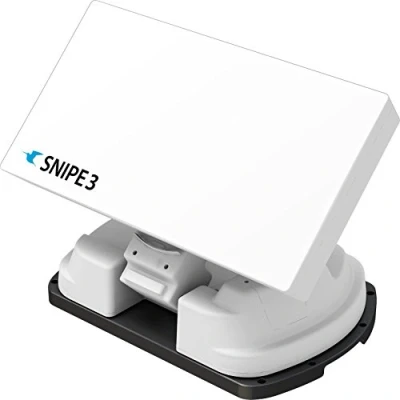 Imagen de Selfsat Snipe V3 twin Antena de satélite automática, White Edition