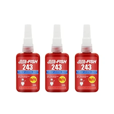Imagen de 243 Screw Sealant, Blue Threadlocker, Locktight Threadlock, Threadlocker For M2 M12, Glue Anaerobic Adhesive Sealing, Leakproof Thread Locking Agent