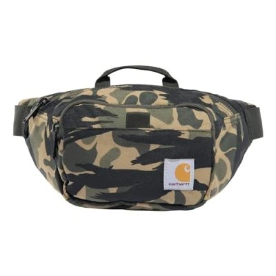 Imagen de Carhartt Cintura esencial, duradera, resistente al agua, Camuflaje pato ciego, Talla única, Riñonera agua