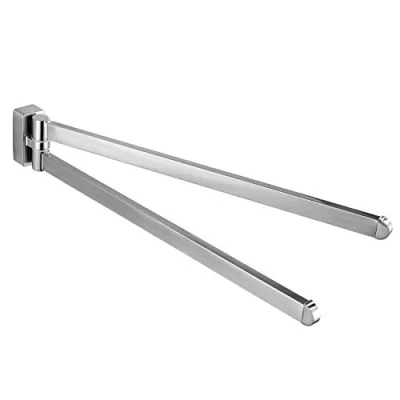 Imagen de BGL Toallero Cepillo Níquel, Acero Inoxidable, Montaje en Pared, con 2 Barras Giratoria
