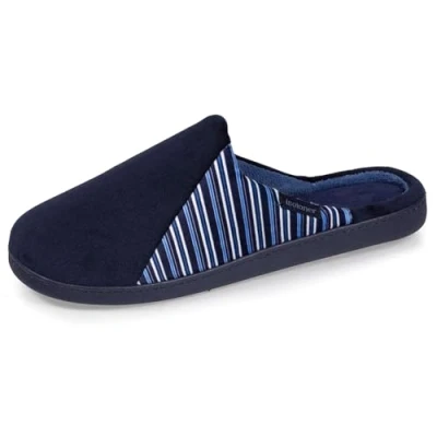 Imagen de Isotoner Zapatillas para hombre, azul marino, 44 EU