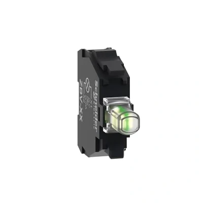 Imagen de Schneider Electric ZBVM5 Bloque Luminoso, Ø 22, LED Integral, 230 240 V Amarillo