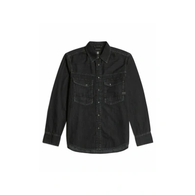 Imagen de G STAR Para Hombre Camisa Dakota Slim, Negro (Worn in Nighttime Sky D23616 D540 G865), XL