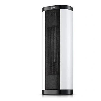 Imagen de Midea NTH20 17BR Termoventilador cerámico 2000W con termostato, oscilación, 2 niveles de calefacción, calefacción ventilador, modo ECO, temporizador 24H