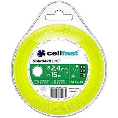 Imagen de Cellfast Hilo para Desbrozadoras Desbrozadora Eco Círculo 2,4 mm 15 m