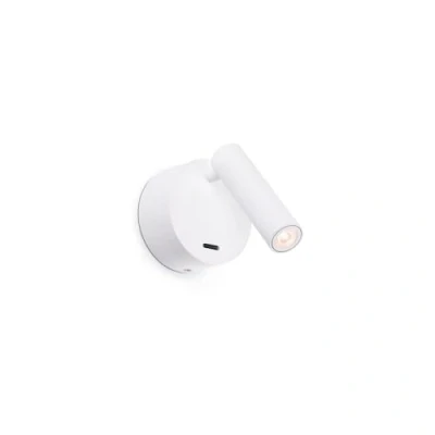 Imagen de Faro Barcelona 62707 BOC LED Aplique lector blanco