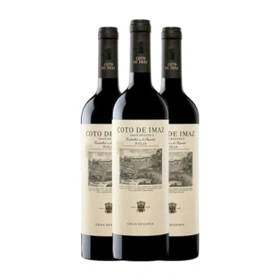 Imagen de Coto de Rioja Imaz Tempranillo Gran Reserva 75 cl Vino tinto (Caja 3 Botellas cl)