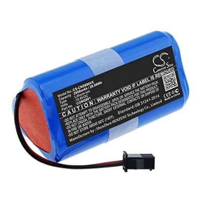Imagen de TECHTEK batería sustituye CONG0001 Compatible con [CECOTEC] Conga 890 Slim, Slim 890, Wet, Wet
