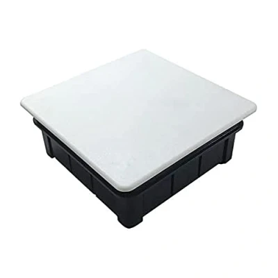 Imagen de Solera 620 Caja 200x200x65 tapa blanco con garra metálica