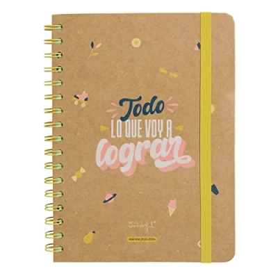 Imagen de Mr. Wonderful, Agenda Wonder 2023 2024 Semanal, Todo lo que voy a lograr