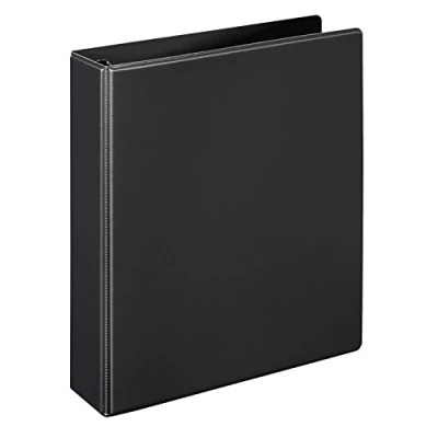 Imagen de VELOFLEX 1159080 carpeta de anillas Comfort, anillas, carpeta, DIN A5, mecanismo 2 194 x 230 38 mm, PVC, negro