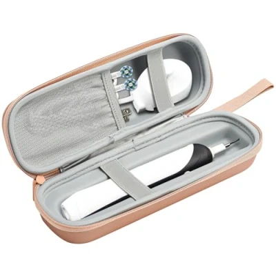 Imagen de Procase Estuche Universal EVA de Viaje para Cepillo Diente Eléctrico, Caja Dura Dental Rotación Ultrasónico Pro 2 2500/Vitality/DiamondClean/HealthyWhite Rosa