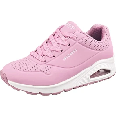 Imagen de Skechers Uno Stand On Air, Zapatillas de gimnasia Niñas, Pink Pu Trim, 31 EU
