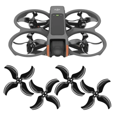 Imagen de Master Airscrew Hélices Stealth para dji Avata 2 Negro, 4 Piezas