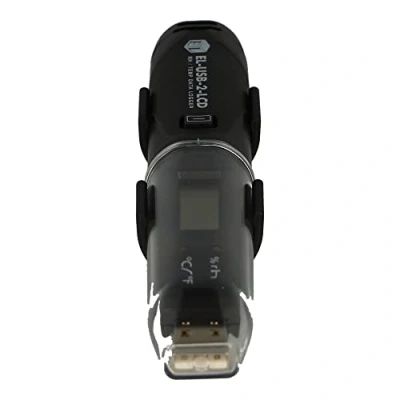 Imagen de EL USB 2 LCD LASCAR Termómetro, Registrador de Temperatura, DATA LOGGER, 16K READINGS, BUILT IN SENSOR, AUDIOVISUAL ALARMS WITH