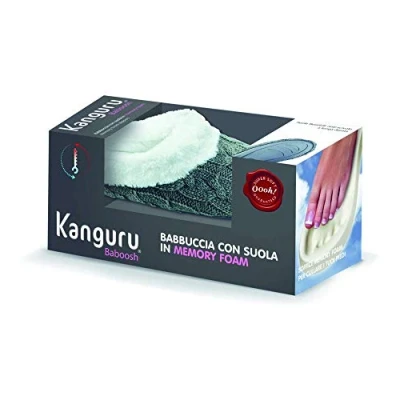 Imagen de Kanguru 1145 Zapatillas con Suela en Memory Foam, poliéster, Gris, Talla única