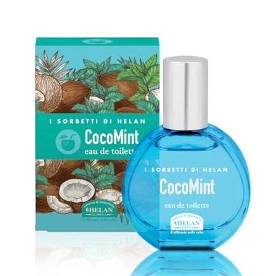 Imagen de Helan, I Sorbetti CocoMint Perfume Aromático con Menta, Toques Exóticos Leche de Coco y Flor Melocotón, Vainilla, 30 ml