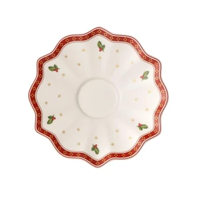 Imagen de Villeroy &amp; Boch Toy&#039;s Delight Plato para Taza, 16,5 cm, Porcelana Premium, Blanco/Multicolor, Té o Café