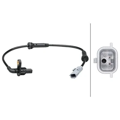 Imagen de HELLA 6PU 012 679 191 Sensor de ABS Eje trasero activo 2 450 DACIA: LOGAN