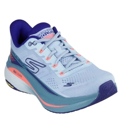 Imagen de Skechers MAX Cushioning Propulsion Zapatillas, Mujer, Talla: 39, Light blue/navy Zapatos