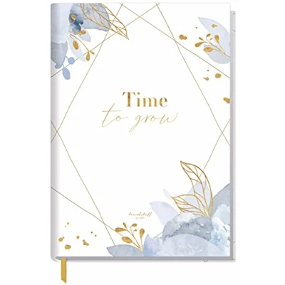 Imagen de Trendstuff by Häfft cuaderno (A5 a rayas, 124 páginas, 62 hojas), ideal como diario, diario Bullet Journal, libro de ideas, escritura, sostenible y respetuoso con el medio ambiente