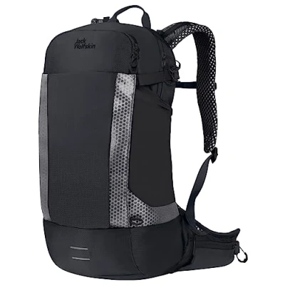 Imagen de Jack Wolfskin Phantasy Mochila de senderismo, Talla: One Size, Flash black