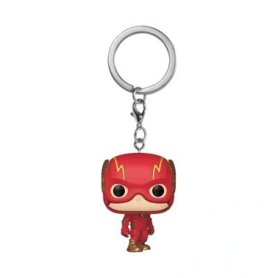 Imagen de Funko Pop! Keychain: DC The Flash Comics Minifigura de Vinilo Coleccionable Llavero Original Relleno Calcetines Idea Regalo Mercancia Oficial Comic Books Fans