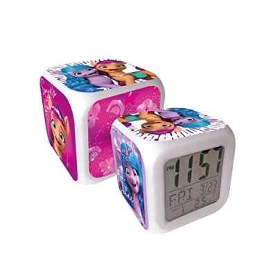 Imagen de Joy Toy Little Pony 42671 The Movie 2 Despertador en Forma de Cubo, 8 x cm, Multicolor, pequeño