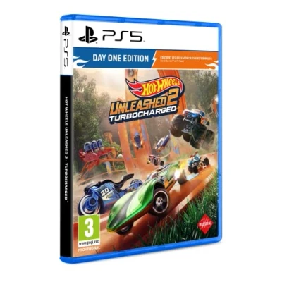 Imagen de Hot Wheels Unleashed 2 Turbocharged Day One Edition (PlayStation PS5) [Alemania] [Blu ray]