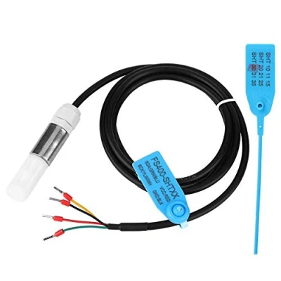 Imagen de Sonda del Sensor de suelo, FS400 SHT3X Salida I2C humedad temperatura suelo probador Carcasa plástico acero(SHT30)