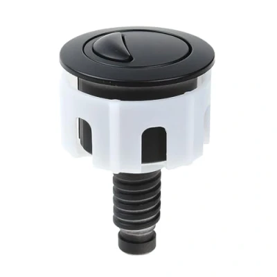Imagen de BYUTFA botón de Drenaje Ajustable para Inodoro, Descarga Doble, Redondo Tanque Agua Accesorios Inodoro