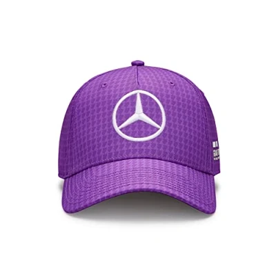 Imagen de Mercedes AMG Petronas Formula One Team Gorra de Lewis Hamilton 2023 Morado Talla única