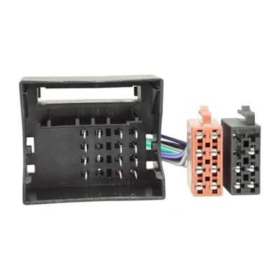 Imagen de tomzz Audio 7004 003 Cable Adaptador de Radio Compatible con BMW Todos los Modelos a Partir 02 Ford Mini 2002 Quadlock 16pin ISO estándar