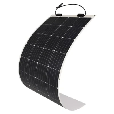 Imagen de Renogy Panel Solar Flexible 175W 12V Monocristalino, Placa Portatil, Cargador de Sistema Energía Fotovoltaico para Casa, Autocaravana, Barco, Furgoneta, Marino,Impermeable