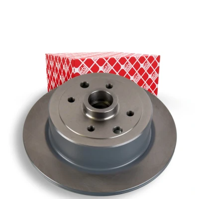Imagen de FEBI BILSTEIN 04525 Disco de freno Eje trasero 261 10 4 100 macizo revestido OPEL: Kadett E CC, Vectra A Berlina