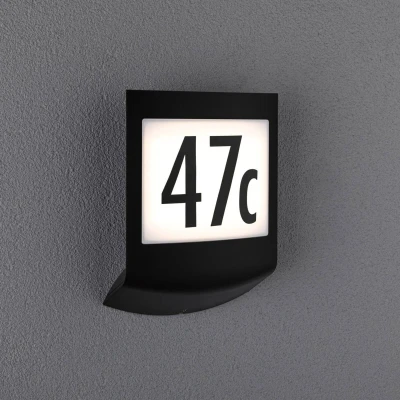 Imagen de Paulmann Padea LED aplique con número de casa ZigBee CCT