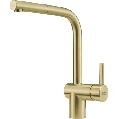 Imagen de FRANKE 115.0681.242, Grifo del fregadero de la cocina Atlas Neo M pull out, Oro