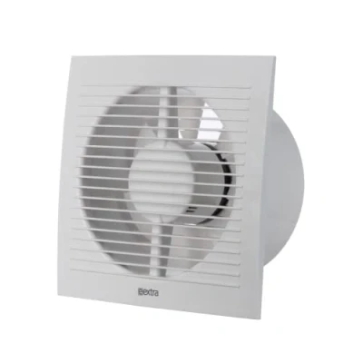 Imagen de EUROPLAST Ø 150mm Extractor de Baño con Temporizador y Sensor Humedad Aire Silencioso Blanco Ventilador Pared para Cocina, Garaje, WC