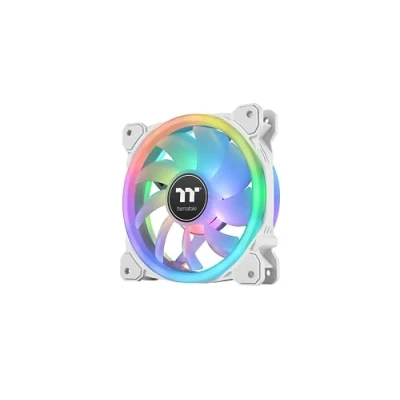 Imagen de Thermaltake SWAFAN 12 RGB Radiator Fan TT Premium Edition White 3 Pack