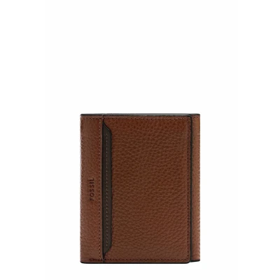 Imagen de Fossil Huntington, Cartera Tri Fold para Hombre, marrón, Small