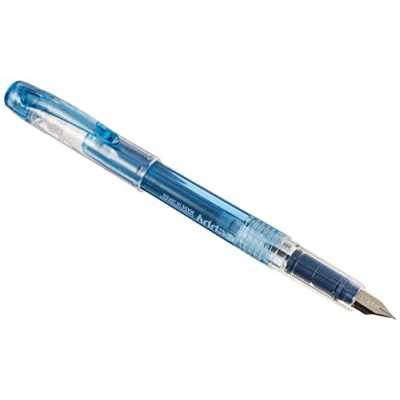 Imagen de Platinum Preppy 02 Pluma estilográfica extrafina, color azul y negro