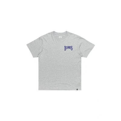 Imagen de DC Shoes Camiseta estampada, Hombre, Talla: Medium, Sfrh light heather grey