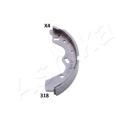 Imagen de ASHIKA 55 03 318 Zapatas de Freno Eje trasero MAZDA: Demio Wagon
