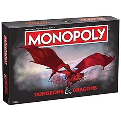 Imagen de Winning Moves: Monopoly Dungeons &amp; Dragons Board Game (WM02022 EN1)